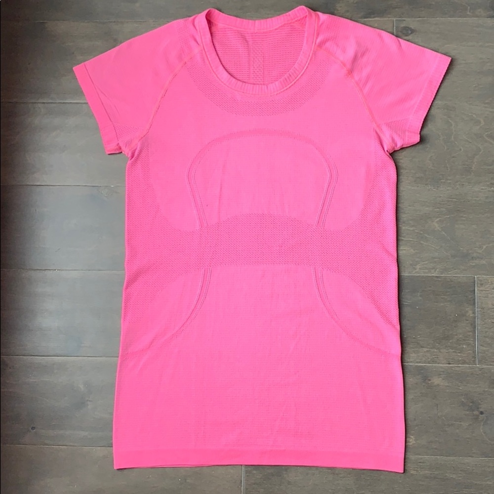 Lululemon Hot Pink Swiftly Top